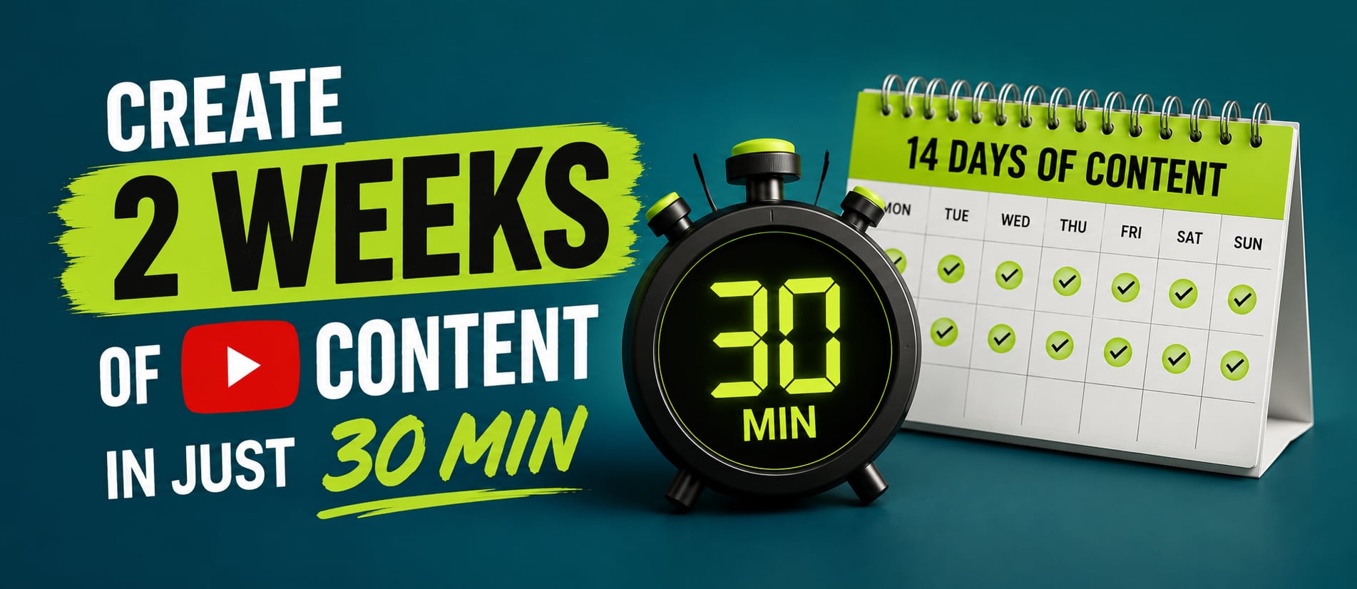 One 30-Minute Recording, Two Weeks of Content, and the One Piece That Actually Closes Deals