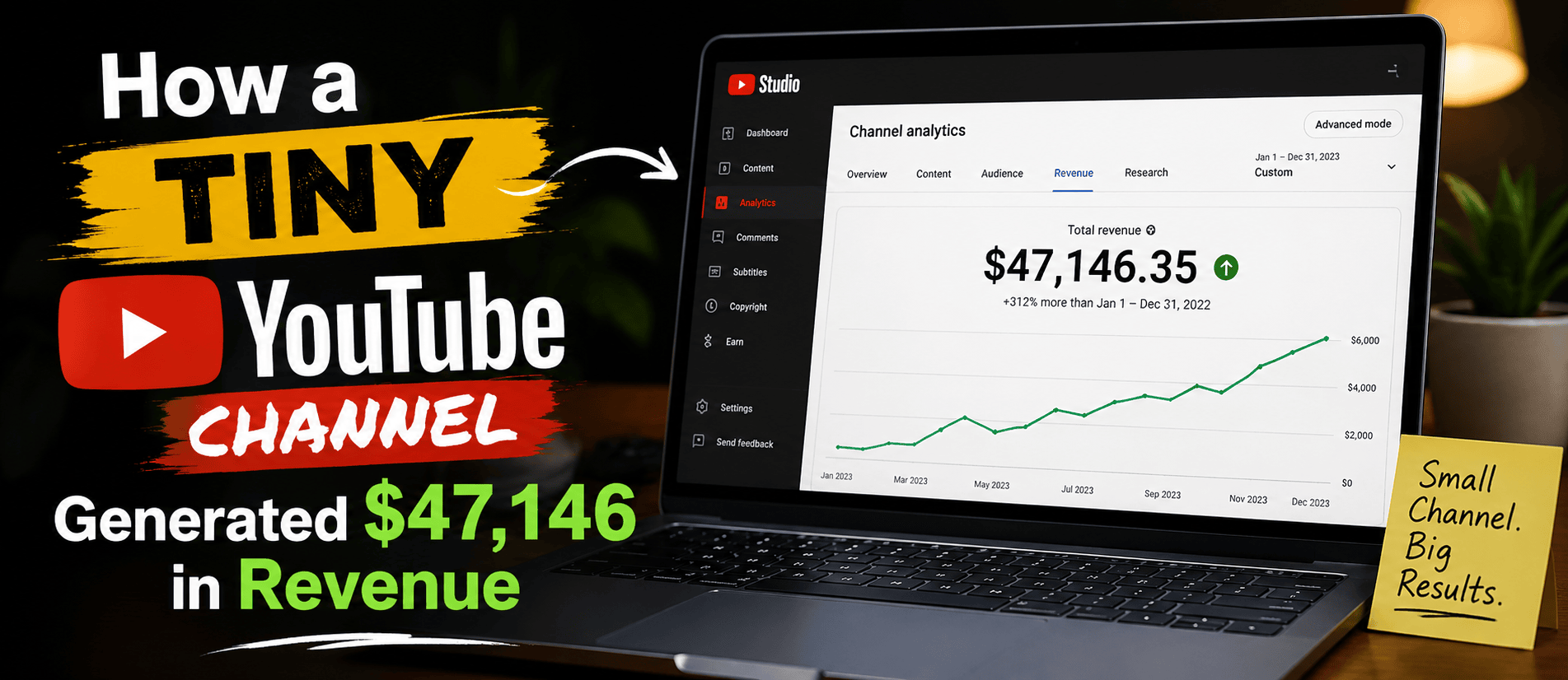 $550K+ From a YouTube Channel Nobody Watches