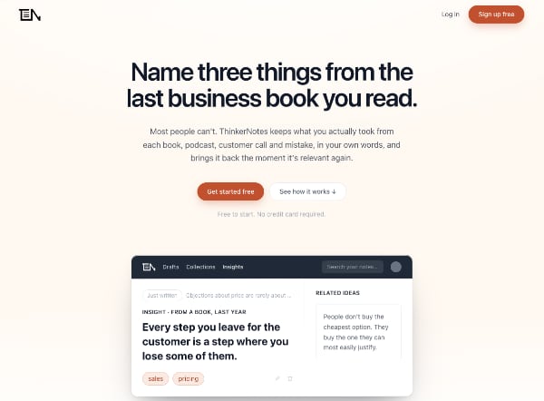 ThinkerNotes
