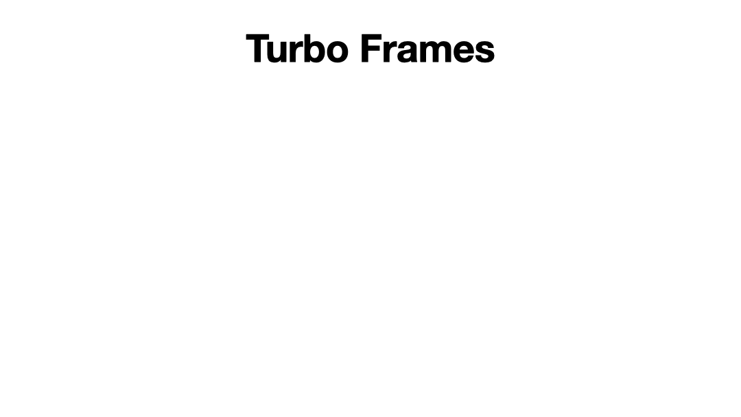 Turbo Frames request